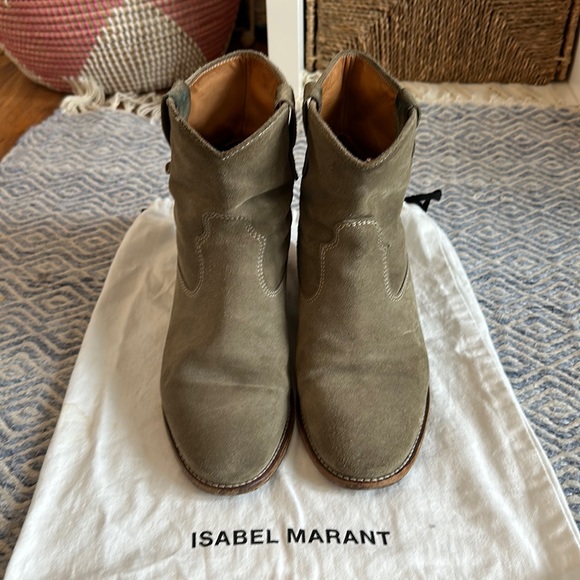 Isabel Marant Shoes - Isabel Marant Crisi Boot Taupe size 40